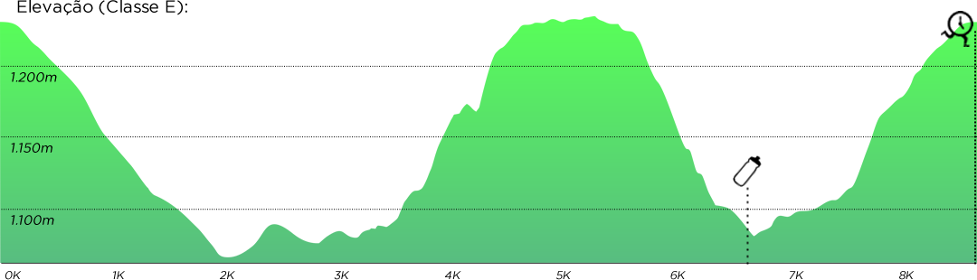 Gráfico de Altimetria